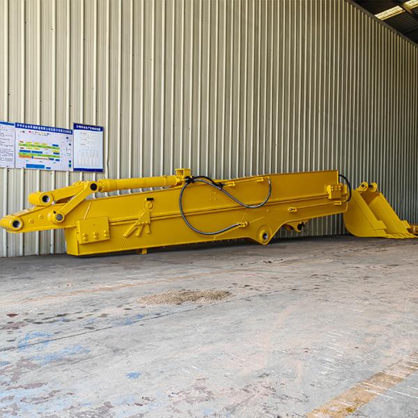 Patenteou 12M 30 Ton Excavator Sliding Arm, máquina escavadora retrátil Boom da corrediça de Q355B