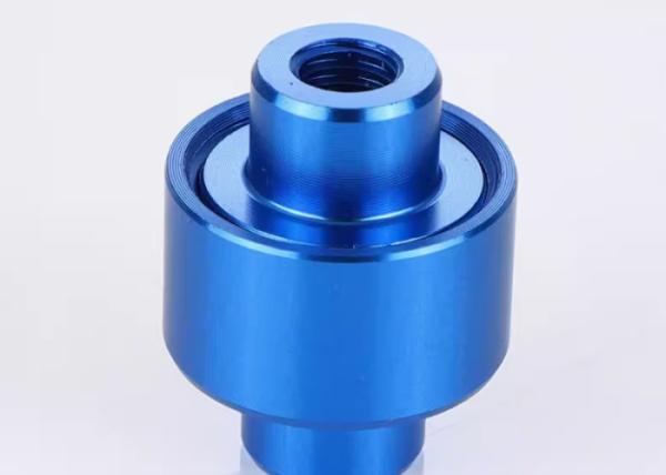 Peças de alumínio usinadas por CNC Titânio Ouro anodizado Prata Vermelho Azul Amarelo