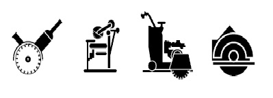 20 Inch Laser Welded Diamond Cutting Tools For Cured Concrete , Reinforced Concrete