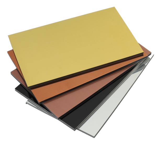Megabond PVDF Aluminum Composite Panel PE Coated Bending Strength ≥100MPa