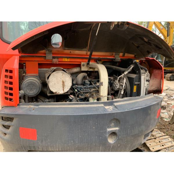 8000 KG Kubota185-3 Excavateur avec une capacité de seau de 0,35m3 et une construction en acier doux