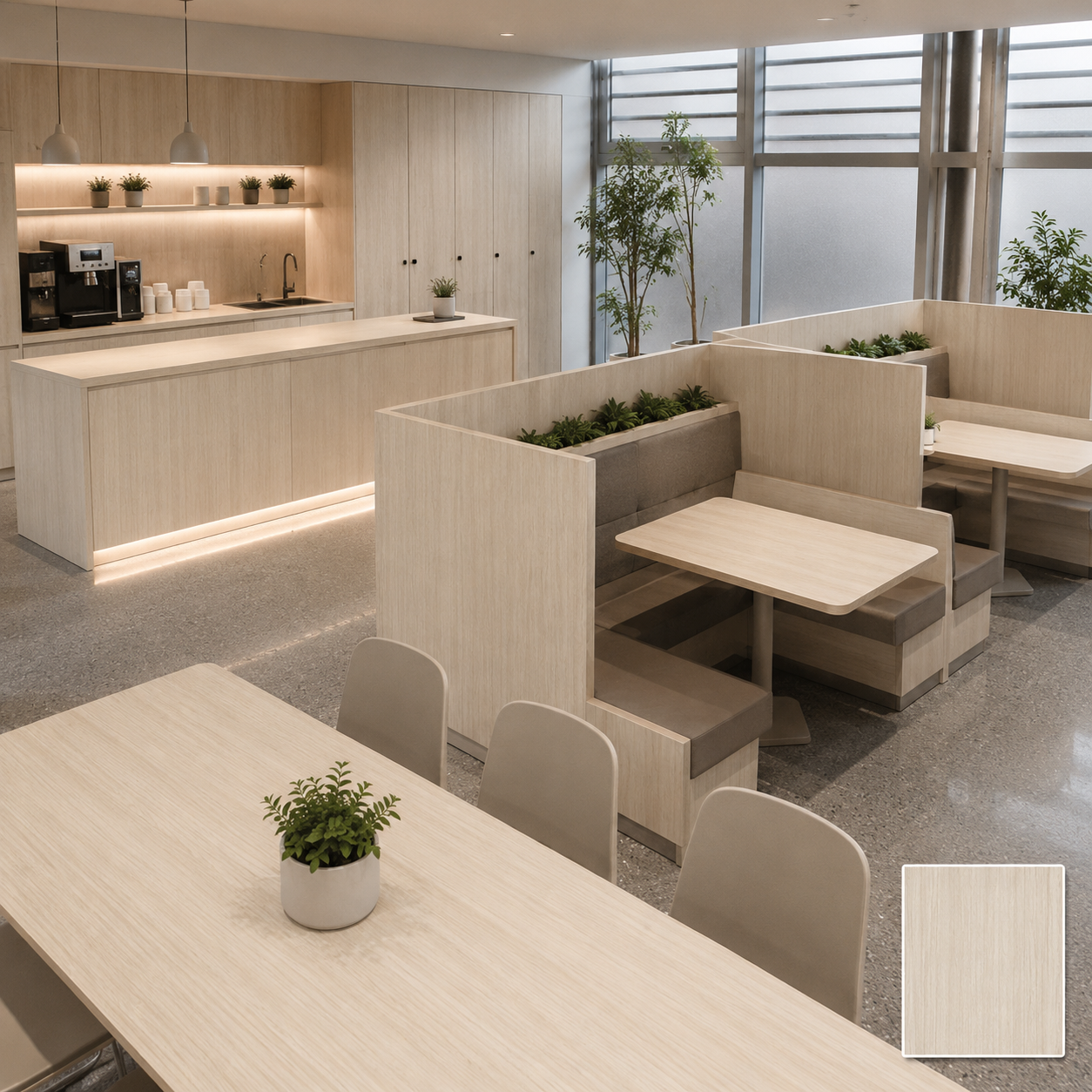 Compact HPL Interior Wall Panel / Phenolic Resin Wall Cladding