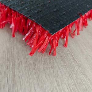 25 мм красный искусственный поддельный теннисный газон малообслуживание многофункциональный астро-трава для тенниса и других видов спорта