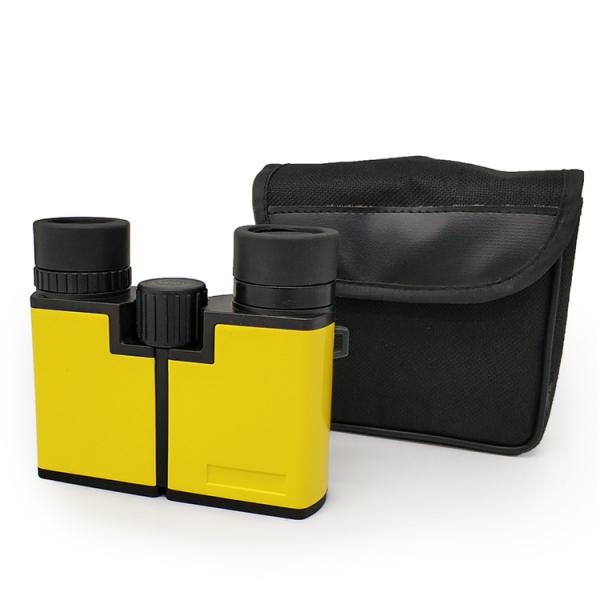 High Resolution 10x22 Kids Toy Binoculars Bak4 Prism Portable Wide Angle