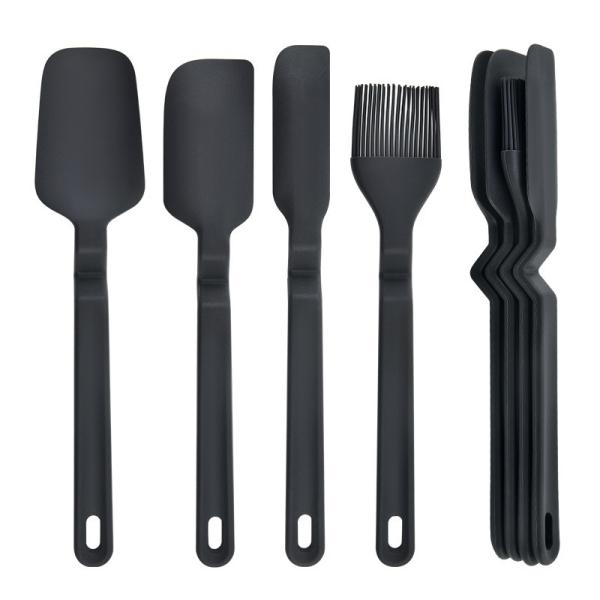  10 Pcs Silicone Kitchen Cookware Utensils Set Kitchen Cooking Tools Includes Spatula Spoon Turner Whisk Tong, Dishwash
