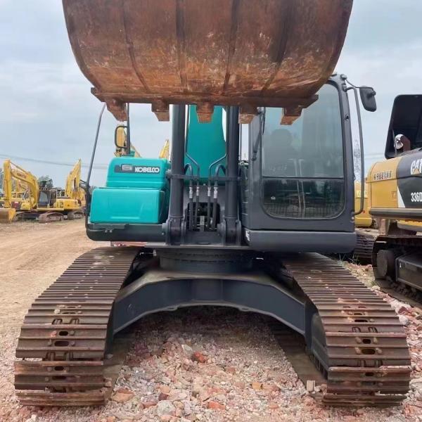 Faible temps de travail Excavatrice Kobelco SK200 originale pour votre entreprise de construction