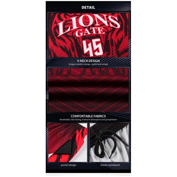 ODM Kids Men Basketball Shirt Jerseys Multipurpose Breathable