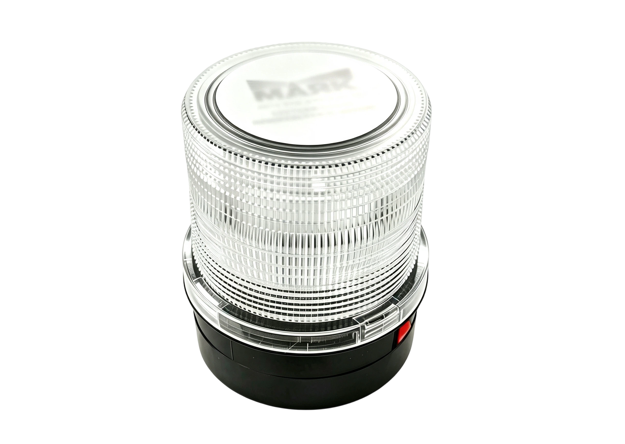 Portable White LED Warning Beacon Light 4×AA Battery Powered IP65 Waterproof