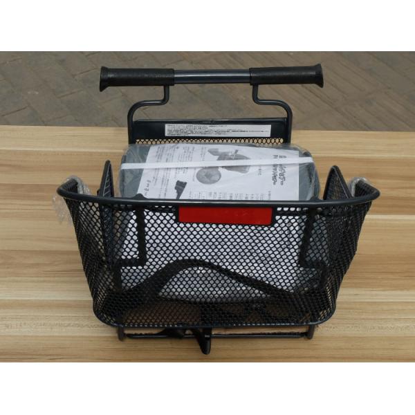 All Seasons Applicable Simple Style Rear Child Bike Seat with Handle and Belt