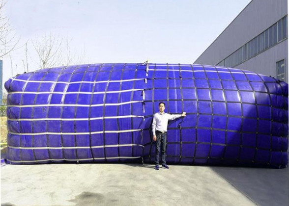 Retention Time 15 To 30 Days Biogas Digester Tank Eco-friendly Design Operating Temperature Range Minus 30 Celsius To 70 Celsius Organic Waste Processing System