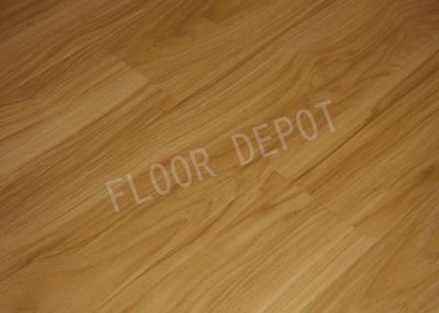 Office 12mm Thickness Solid Wood Laminate Flooring AC4 E1 Density 840 Embossed Waxed