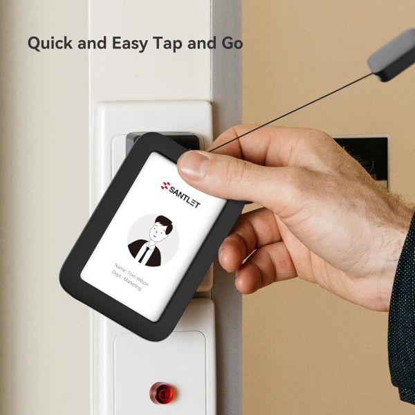 Factory Direct Silicone Badge Holders | Wholesale Durable ID Card Badge Reel Holders for Office & School