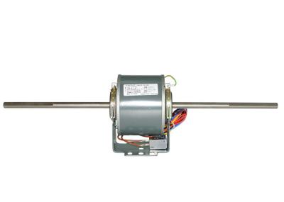 Motor dobro da unidade da bobina do fã do condicionamento de ar do eixo com capacitor