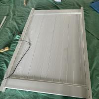 Outdoor Screen Wide 8 Ft Pvc Fence Panels / White Vinyl Pvc Fence