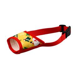 O animal de estimação macio do cão do Natal açaima o ar Mesh Drinkable Dog Nylon Muzzle