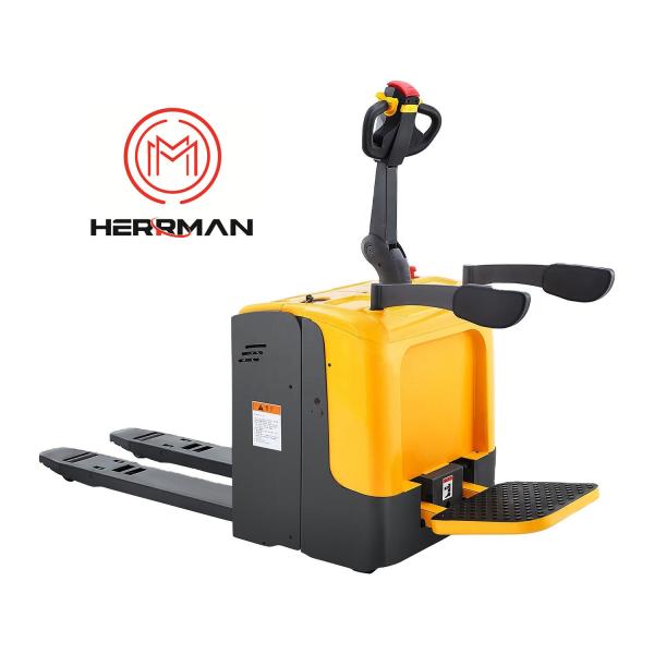 7km/H 2500KG Walkie hidráulico Front Rider Pallet Jack