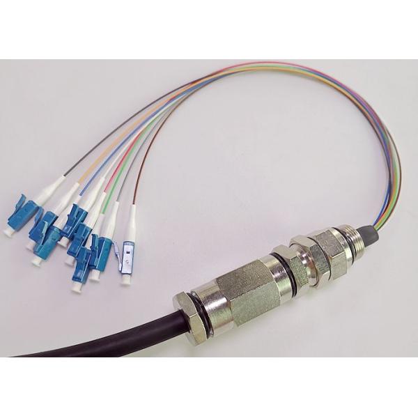 кабель оптического волокна жесткого кабеля окружающей среды 8Ф водоустойчивый, ЛК - гибкий провод ЛК Упк с набором Фанноут