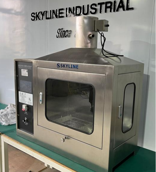 Single Flame Source Test Ignitability Tester EN ISO 11925-2/DIN 53438