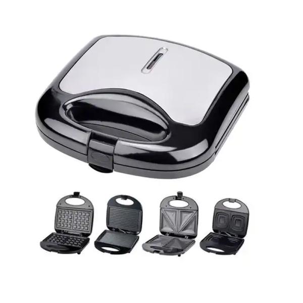3 In 1 Mini Breakfast Waffle Sandwich Makers Detachable Donut Cupcake Pop