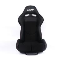 Drag Circuit Drift Seat de corrida ajustável de couro com botão reclinável