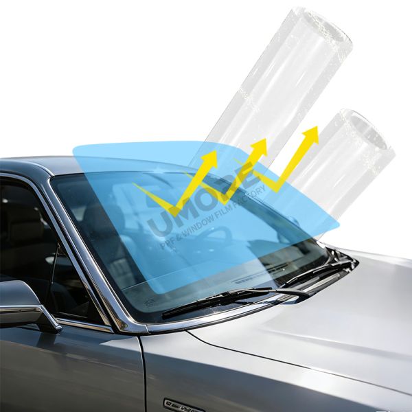 TPU Windshield Protection Film Explosion Proof Self Healing Anti Break Anti Scratch UV Proof