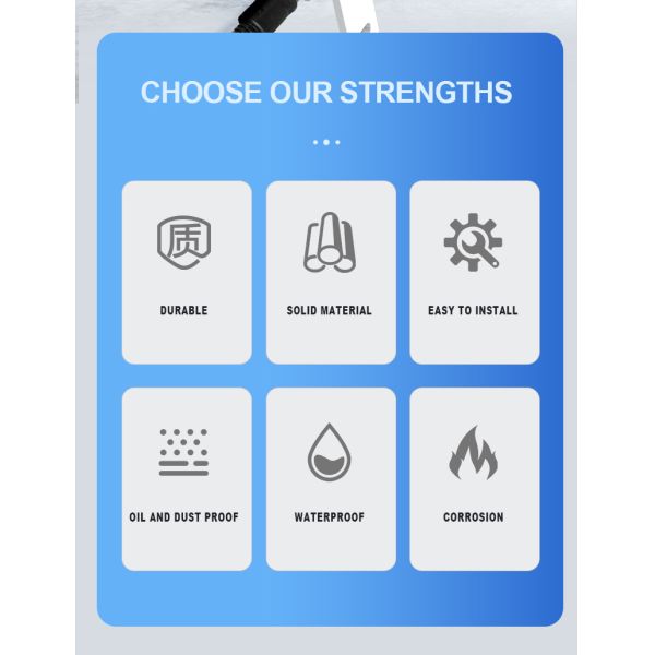 Luces de trabajo para máquinas CNC impermeables de aluminio 24V 110V 220V a prueba de explosiones