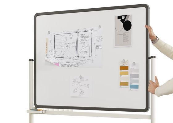 Modit Flip Tabletop Training Tables with Eight Colors and Warm Wood Grain for Dynamic Training Environments