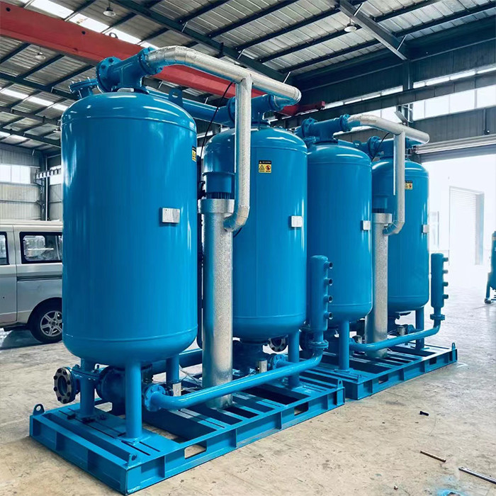 Воздуха осушителя абсорбции Твин-Тауэрс Heatless более сухое удваивает система Puring N2 сушильщика воздуха