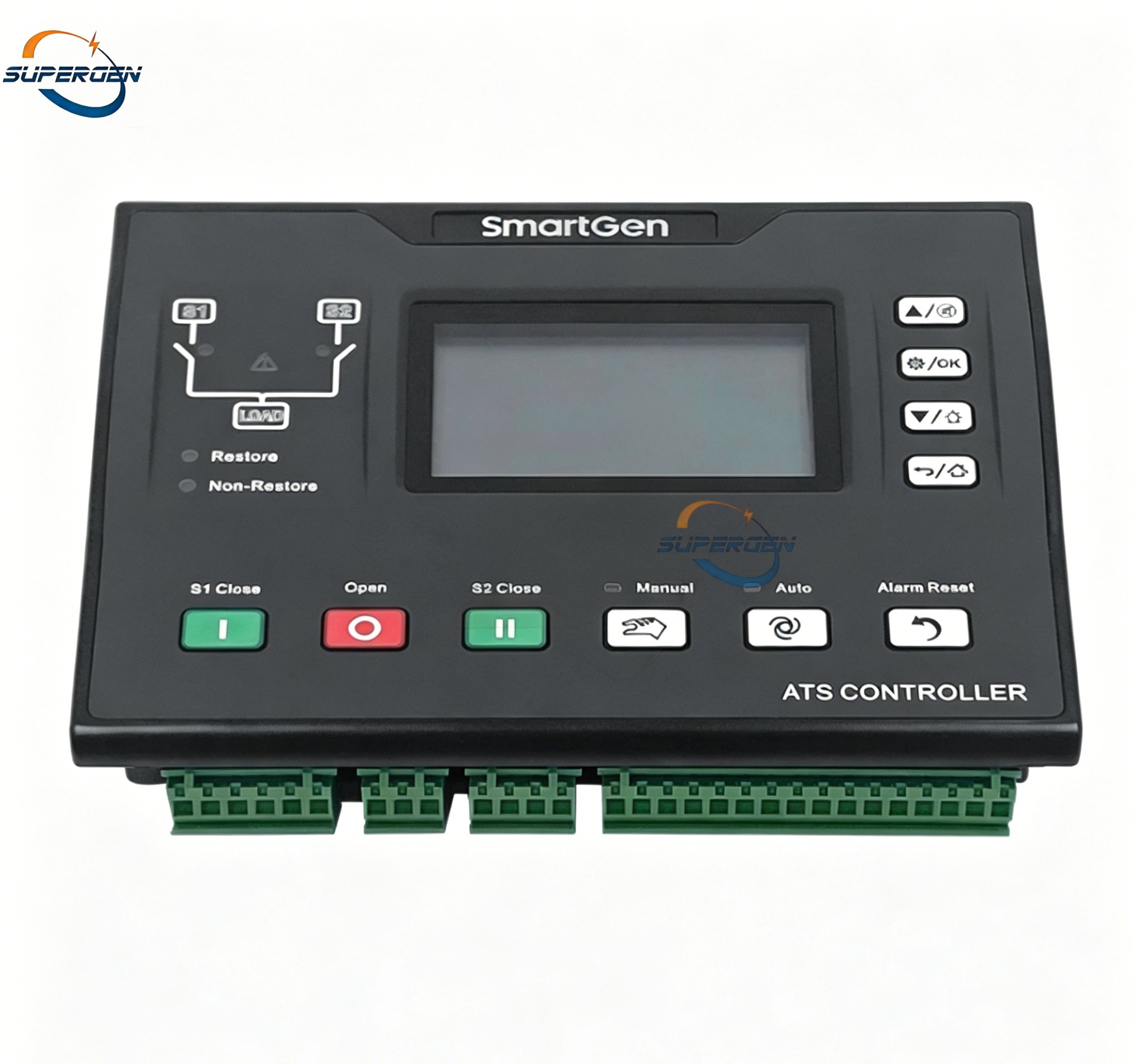Dual Power ATS Controller HAT600PBI Original Brand New SmartGen AC/DC Power Supply, Current Monitoring, RS485, USB, Ethernet