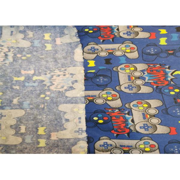 100gsm 100% cotton flannel fabric Colorful Cycle Printed