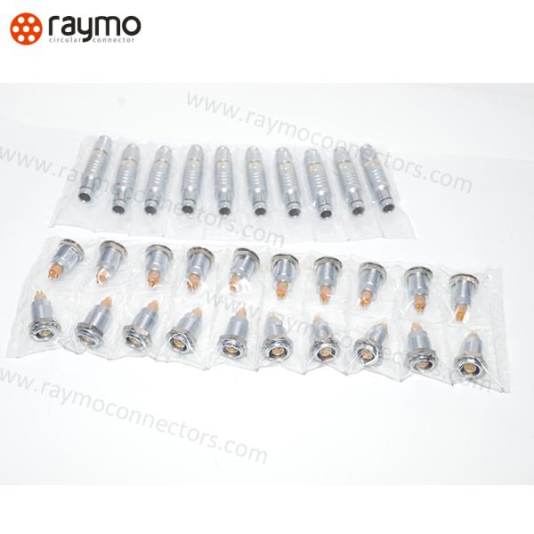 RAYMO 19 Pin Circular Push Pull Connector Brass Chrome Plated DIN