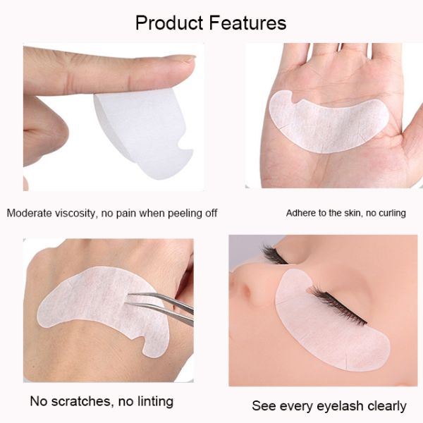 Cloud Ultra Thin Eyelash Grafting Patch Under Eye Pads U Shape Design