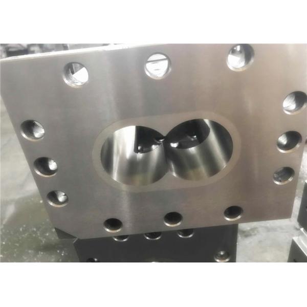 58mm Twin Screw Extruder Barrel With Bi-Metallic Linears