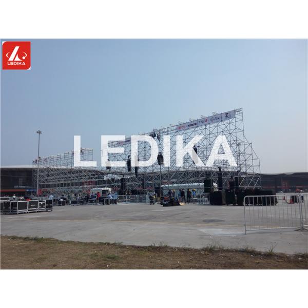 Multipurpose Speaker Stands Steel Layer Truss For Outdoor / Indoor Performances