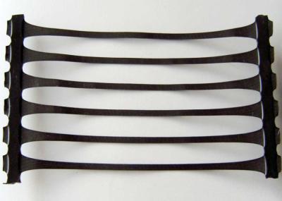 High Intensity Plastic Uniaxial Geogrid for Bridge / Retaining Wal , 110KN/M