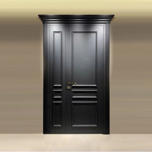 Custom Color Steel Security Gate Door Modern Luxury Home Secure Entrance Door