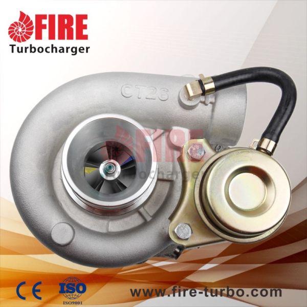 CT26 Turbocharger for Toyota Truck Dyna with 13BT 14BT Engine - Oil-cooled K418 Turbine Wheel 42CrMo Shaft Wheel