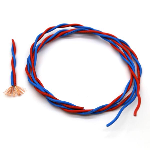 Stranded Copper 2 Core Wire Cable 0.5mm-6mm Twisted Pair RVS Electrial Wire Cable