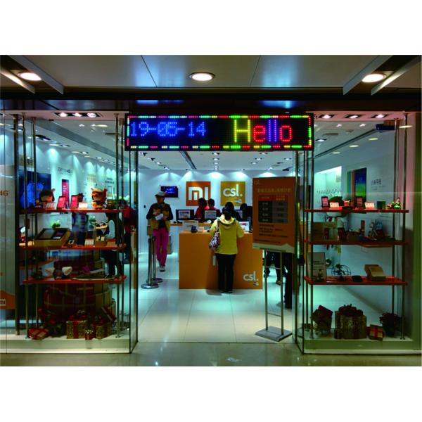 Signage 10000dots/m2 PSE СИД знака СИД 110V Programmable перечисляя на открытом воздухе