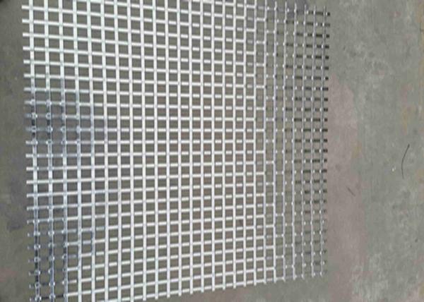 2mm Hole 7mm X 1mm Flat Wire Woven Mesh SS304 For Interior Exterior ety
