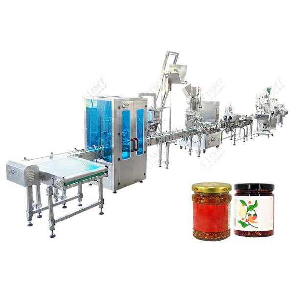 Линии по производству консервированных хрустящий перец чили производительностью 3000 бутылок в час сертифицированы CE