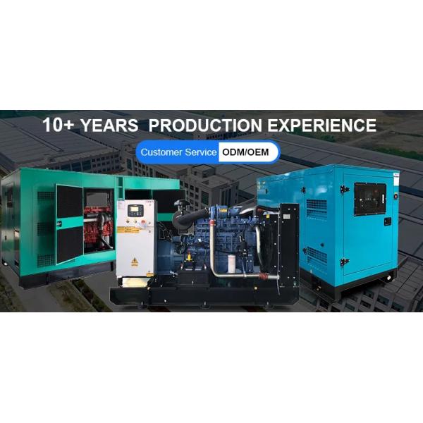 50 / 150 / 250 / 350 / 500Kw Kva Genset Diesel Generator Noiseless