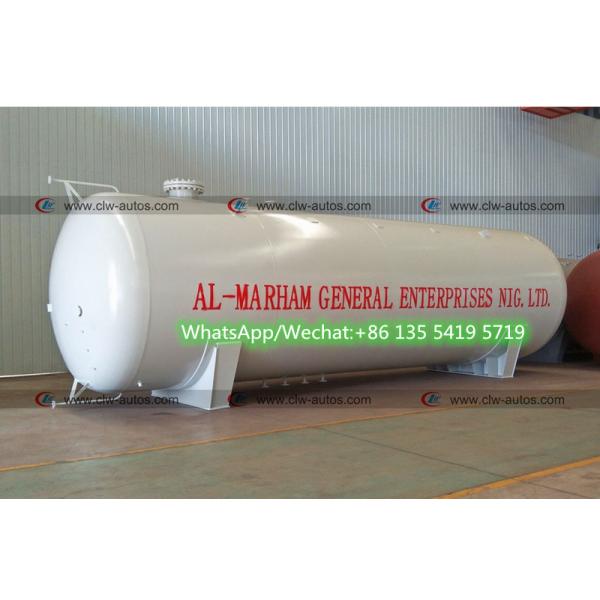 Горизонтальные неподвижные баки для хранения в регулируемой газовой среде пропана 25cbm 2100mm