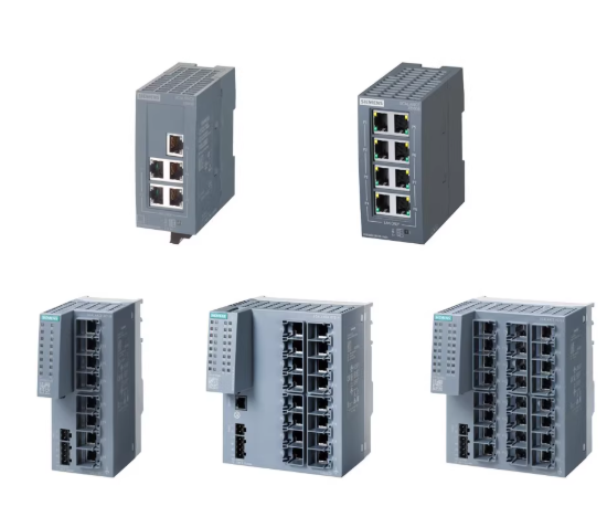 Siemens  6GK5004-0BA00-1AB2 SCALANCE XCB004 Unmanaged IE Switch 4x RJ45 (Twisted Pair)
