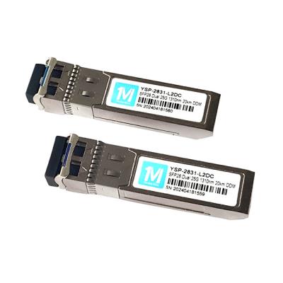 Fiber Optic Transceivers 25G SFP28 Duplex 20km 1310nm LC DDM SMF 25GB Optical Module Singlemode SFP28 Module SFP28 25G 20km