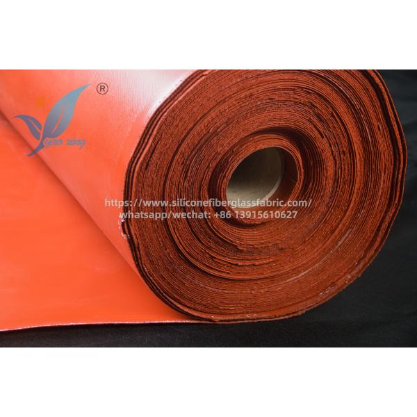 Double Sided Corrosion Resistant Silicone Fabric Fireproof