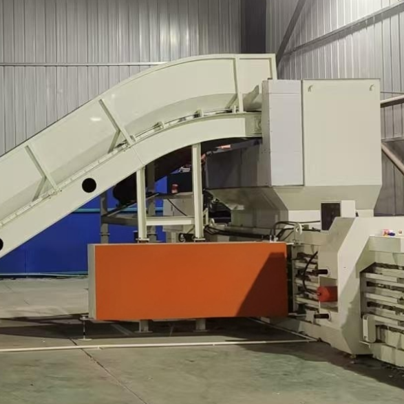Waste Carton Baling Machine With 500-2000 Kg/Hour Baling Capacity For 2-4t/H Output