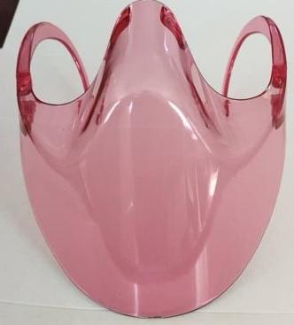 Blue color PC mask  transparent protective mask  splash-proof face shield For Sale