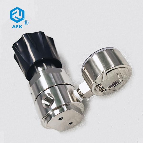 R11 Jointless Primary Stainless Steel Pressure Regulator PCTFE 316L 0.08CV