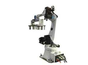 Automated Robotic Bag Palletizer PLC control Carton Palletizer